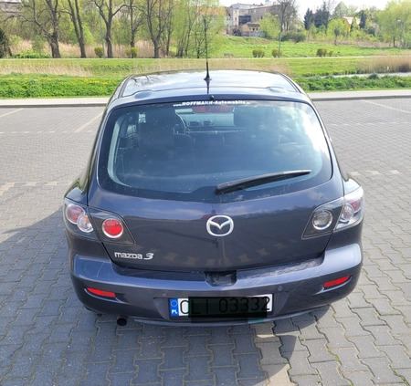 Mazda 3 cena 12200 przebieg: 247000, rok produkcji 2007 z Lipno małe 16